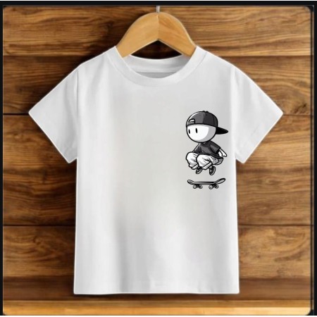 Çoçuk  Oversize UNİSEX Baskili T-shirt